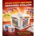 OYUN KARTI ŞEKLİNDE SERAMİK KÜLLÜK